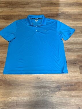 Greg Norman Collection Bright Teal Performance Polo